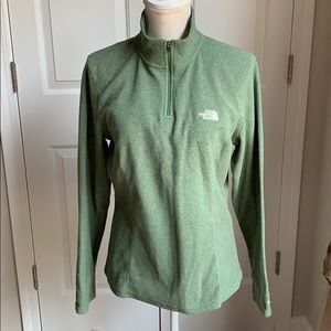 Green North Face Pullover size L